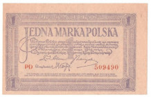 II RP, 1 marka polska 1919 PD
