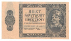 II RP, 1 złoty 1938 rozbiegówka