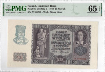 GG, 20 złotych 1940 A - PMG 65EPQ