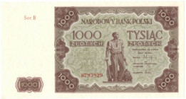 PRL, 1000 złotych 1947 B