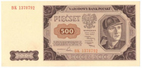 PRL, 500 złotych 1948 BK