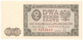 PRL, 2 złote 1948 CF