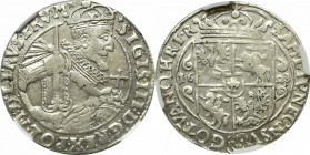 Sigismund III, 18 groschen 1623, Bromberg - NGC MS61