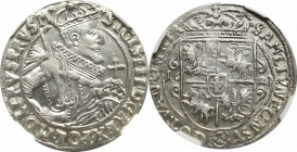 Sigismund III, 18 groschen 1623, Bromberg - NGC MS62 R5