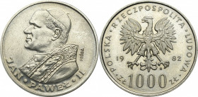 Peoples Republic of Poland, 1.000 zloty 1982 - pattern Ni