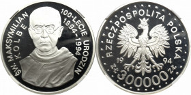 III Republic of Poland, 300.000 zloty 1994 Kolbe - NGC PF69 Ultra Cameo