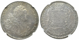 Germany, Saxony, Frederick Christian, Thaler 1763, Dresden - NGC AU58