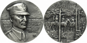 III RP, medal 50 rocznica śmierci majora Henryka Dobrzańskiego ps. 'Hubal', 1990