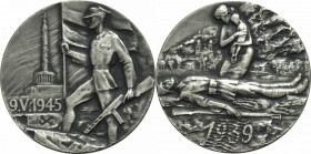 PRL, Medal 50 rocznica Września 1939 Nieopisany
