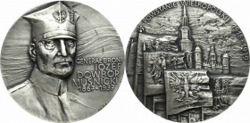 PRL, Medal generał broni Józef Dowbór Muśnicki, 1985 - nakł. 20 egz Rzadkość