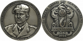 PRL, Medal generał brygady Antoni Chruściel MONTER - nakł. 12 egz. Rzadkość