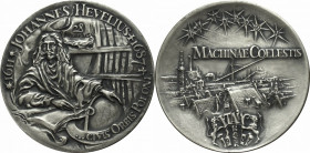 PRL, Medal Jan Heweliusz 1987 - Nakł. 30 egz