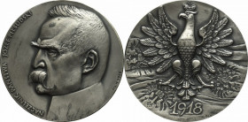PRL, Medal Józef Piłsudski - Naczelnik Państwa, 1986 - nakł. 30 egz.