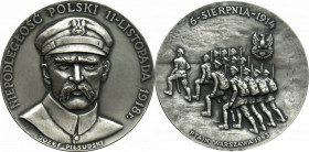 PRL, Medal Józef Piłsudski - niepodległość Polski 1983