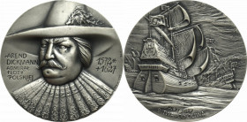 PRL, Medal na 350. rocznicę bitwy pod Oliwą 1987 - srebro NIEOPISANY Nieopisany