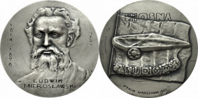RPL, Medal Wiosna Ludów / Ludwik Mierosławski, 1983 - nakł. 10 egz. Rzadkość