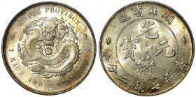 China, Hupeh, Guangxu, Yuan w/d (1895-1907)