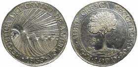 Guatemala, 8 reales 1839