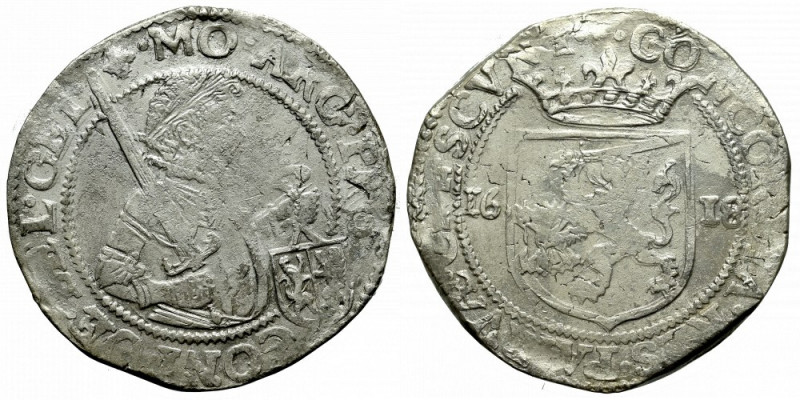 Spanish Netherlands, Philip II, Gelderland, Taler 1618 Rzadsza na rynku pozycja ...