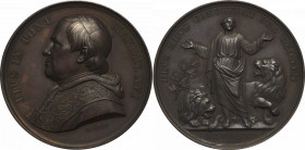 Papal States, Pius IX, Medal 1861