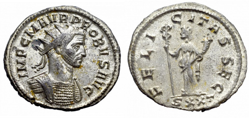 Roman Empire, Probus, Antoninian Ticinum Perfect mint condition with full origin...