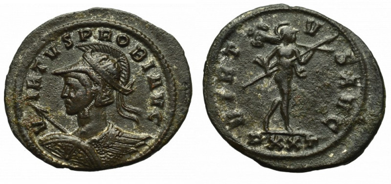 Roman Empire, Probus, Antoninian Ticinum Very rare and sought-after military bus...