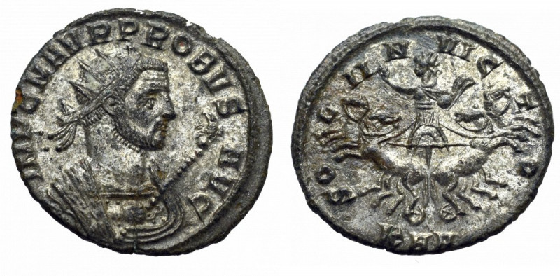 Roman Empire, Probus, Antoninian Serdica Rare and sought-after consular bust typ...