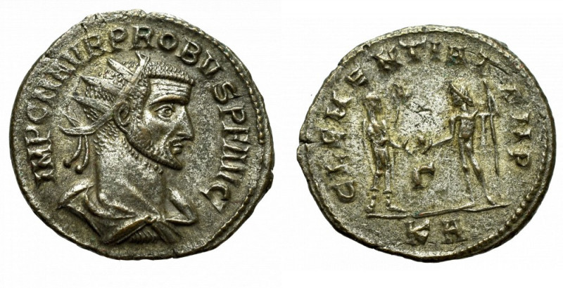 Roman Empire, Probus, Antoninian 4th mint Attribution of this coin to the 4th un...