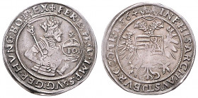 FERDINAND I (1526 - 1564)&nbsp;
10 Kreuzer, 1564, 3,95g, Hall. MA 47&nbsp;

about VF | about VF , drobná hrana | small defect on the edge