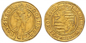 RUDOLF II (1576 - 1612)&nbsp;
1 Ducat, 1581, 3,42g, Praha. Hal 294&nbsp;

VF | VF , hlazený v ploše | tooled