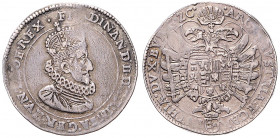 FERDINAND II (1619 - 1637)&nbsp;
1/2 Thaler, b. l. , 14,03g, Klagenfurt. MA 106&nbsp;

VF | VF