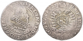 FERDINAND II (1619 - 1637)&nbsp;
150 Kreuzer, 1623, 14,3g, Nisa. Hal 1062&nbsp;

about VF | about VF