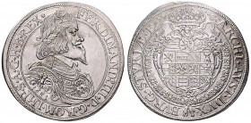 FERDINAND III (1637 - 1657)&nbsp;
1 Thaler, 1651, 28,52g, Graz. Dav 3190&nbsp;

VF | VF