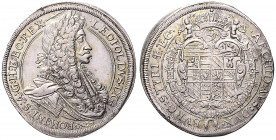 LEOPOLD I (1657 - 1705)&nbsp;
1 Thaler, 1698, 28,5g, Graz. Dav 3235&nbsp;

about EF | about EF