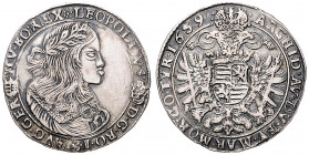LEOPOLD I (1657 - 1705)&nbsp;
1/2 Thaler, 1659, 13,68g, KB. Her 831&nbsp;

VF | VF