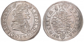 LEOPOLD I (1657 - 1705)&nbsp;
15 Kreuzer, 1681, 5,94g, KB. Her 1048&nbsp;

EF | EF
