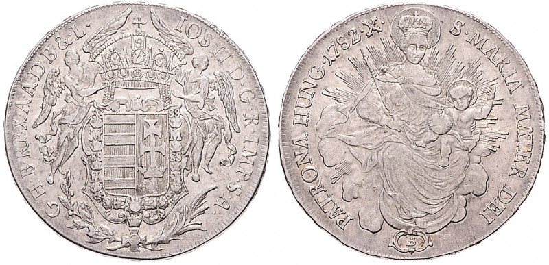 JOSEPH II (1765 - 1790)&nbsp;
1 Thaler, 1782, 28,01g, B. Her 147&nbsp;

VF | ...