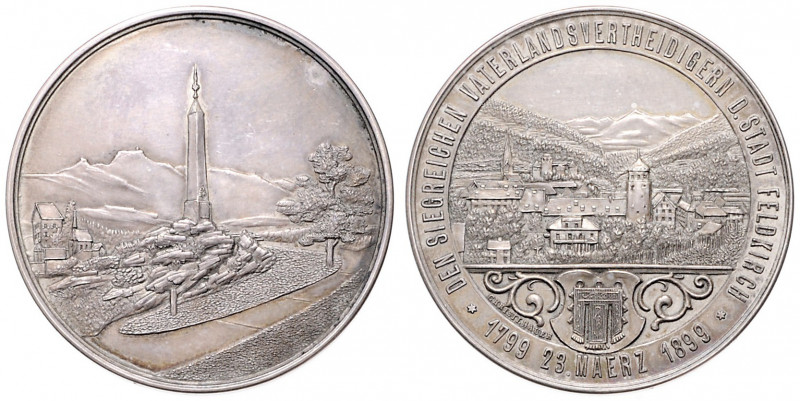 FRANZ JOSEPH I (1848 - 1916)&nbsp;
Silver medal To the Victorious Defenders of ...