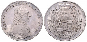 HIERONIMUS GRAF VON COLLOREDO (1772 - 1803)&nbsp;
1 Thaler, 1790, 28g, Zöt 3330&nbsp;

EF | EF