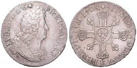 LOUIS XIV (1643 - 1715)&nbsp;
Ecu, 1704, 26,99g, Dav 1322&nbsp;

VF | VF