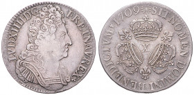 LOUIS XIV (1643 - 1715)&nbsp;
Ecu, 1709, 30,2g, Dav 1324&nbsp;

VF | VF