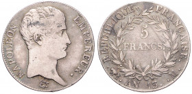 NAPOLEON (1804 - 1814)&nbsp;
5 Frank, 1805 (AN13), 24,67g, KM 662.1&nbsp;

VF | VF