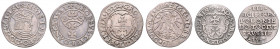 POLAND&nbsp;
Lot 3 coins - Grosz 1531 and 1535; Grosz 1540, 6,54g, Danzig&nbsp;

VF | VF