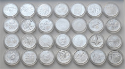 COINS, MEDALS&nbsp;
Lot 28 coins - 200 Korun uncirculated, various types, no certificate, Ag 900/1000 13 g, 31 mm&nbsp;

UNC | UNC