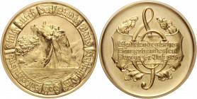 COINS, MEDALS&nbsp;
AE medal Choral festival in Aussig - 1st Sudetendeutsche Festival of choirs (gold-plated), 1925, 99,87g, 70 mm&nbsp;

UNC | UNC