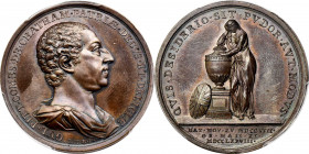 1778 William Pitt Memorial Medal. Betts-523. Bronze. MS-64 BN (PCGS)

37.2 mm. 327.1 grains. A really pretty example, with richly lustrous chocolate...
