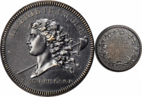 1792 Lyon National Convention medal. Metal de Cloche. MS-62 (PCGS).

39.1 mm. 648.2 grains. Glossy dark olive, near ebony in areas, with high points...