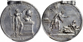 1808 Washington Benevolent Society medal. Musante GW-94, Baker-327, Julian RF-23. Silver. AU-50 (PCGS).

42.2 mm (without the hanger). 444.1 grains....