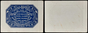 1860 J.A. Bolen Advertisement Header. Musante JAB-Unlisted. Paper. 57.8 x 76.9 mm overall. Choice Extremely Fine.

One broad corner bend in the card...