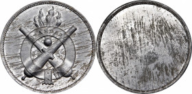 Undated (1862) Ordnance Department Tag by J.A. Bolen. Musante JAB-Unlisted. Lead. Marked “B” on edge. MS-63 (PCGS).

38.5 mm. 477.2 grains. Uniface....